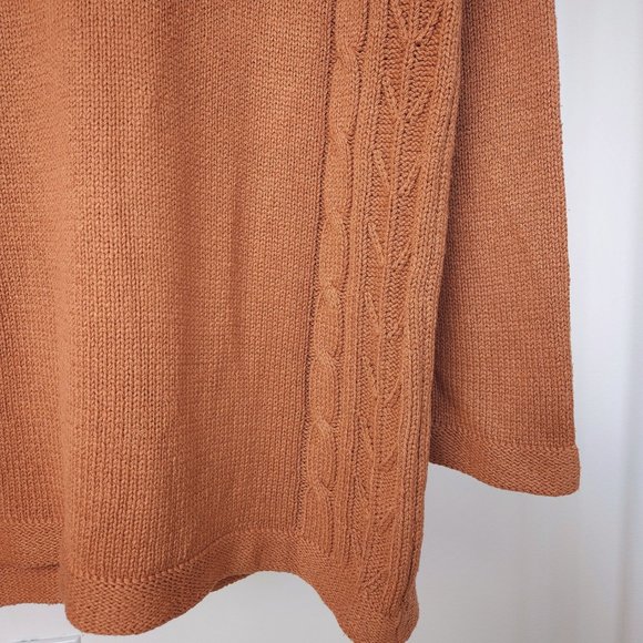 Vintage pure silk Paul Stuart v neck knit sweater/ relaxed oversized pullover - Picture 8 of 13